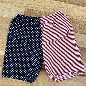 5T boys American flag shorts